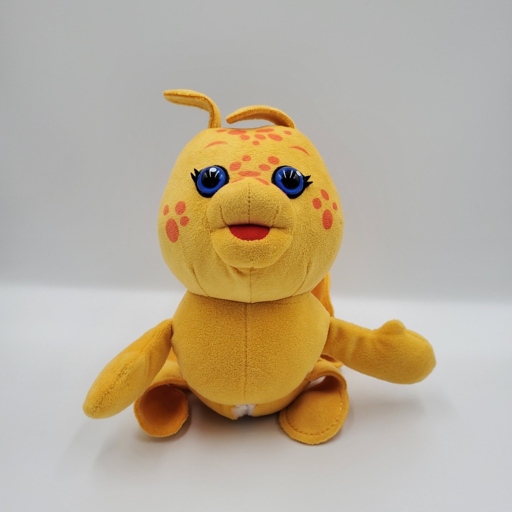 Teddy Ruxpin Talking Grubby  Plush Toy Yellow Catapillar Alchemy II Inc‎ Works